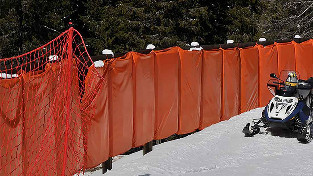 Zaščitne blazine za smučišča